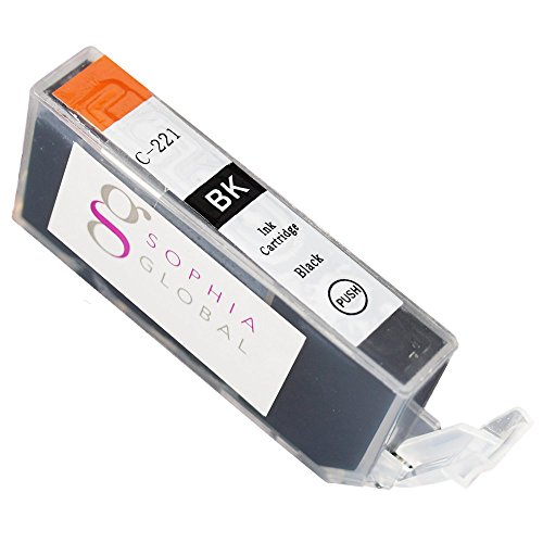 Sophia Global Compatible Ink Cartridge Replacement for Canon CLI-221 (1 Small Black)