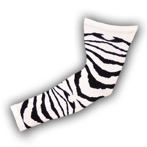 Krazy Kat Safari Tiger Striped Compression Arm Sleeves (pair)