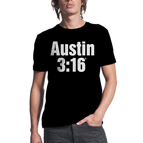 WWE Stone Cold Steve Austin 3:16 Mens Black T-shirt