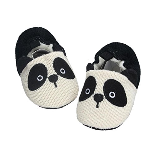 DZT1968® Baby Girl Cotton Panda Soft Sole Anti Slip Prewalker Shoes Socks (M(5~8 Months))