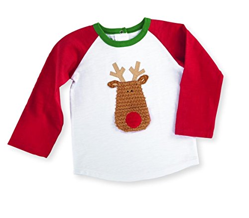 Mud Pie Night Before Christmas Baby Toddler Boy Reindeer T-Shirt