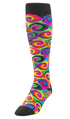 TCK Krazisox Neon Swirls Socks