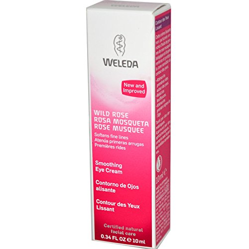 Weleda, Wild Rose, Smoothing Eye Cream, 0.34 fl oz (10 ml)