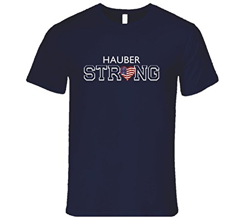 

Hauber Last Name Strong American T Shirt