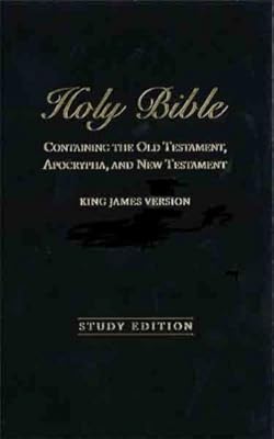 KJV with Apocrypha - Study Edition - 400th Anniversary Auxillary Material and Commemorative Seal