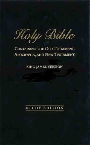 KJV with Apocrypha - Study Edition - 400th Anniversary Auxillary Material and Commemorative Seal by American Bible Society