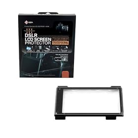 GGS III Generation DSLR LCD Screen Protector for Sony Nex-5 Nex-3- Black