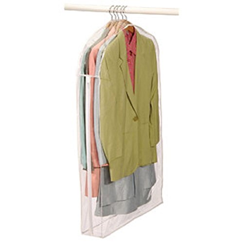 Clear Vinyl Storage Suit Garment Cover - 40