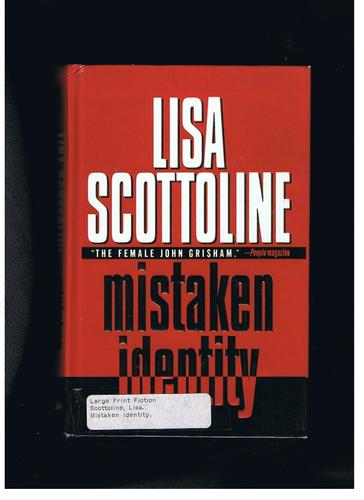 Mistaken Identity by Lisa Scottoline