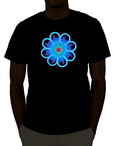 Emazing Lights Daisy Sound Activated Light Up Rave Shirt