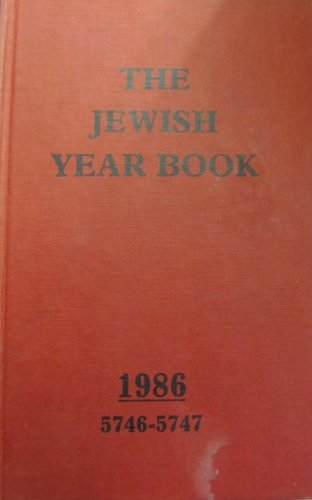 The Jewish Year Book 1986 5746-5747 by unknown author