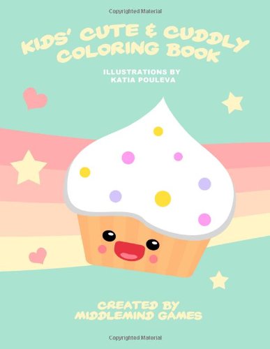 Kids' Cute & Cuddly Coloring Book (Volume 1)