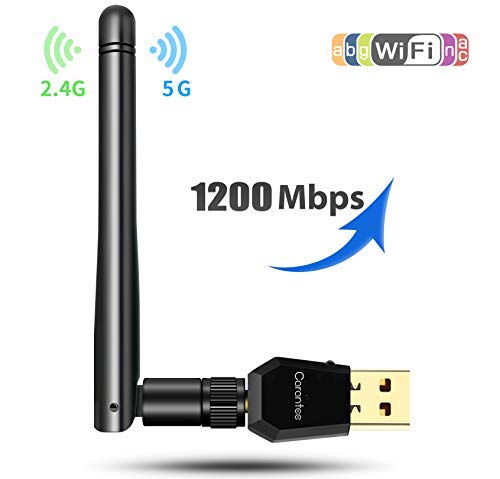Algopix Similar Product 1 - Carantee USB WiFi Adapter 1200Mbps