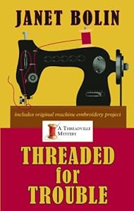 Threaded for Trouble (Wheeler Large Print Cozy Mystery)