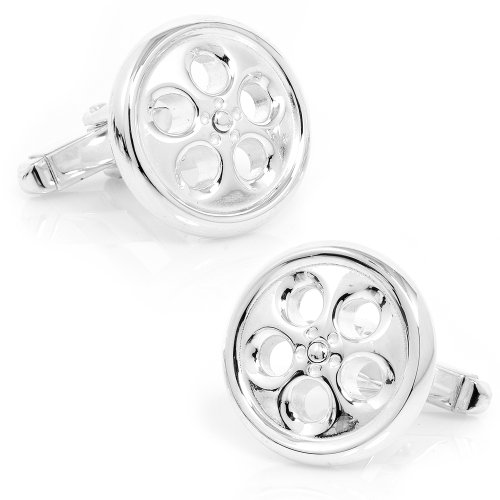 

Sterling Spinner Wheel Cufflinks