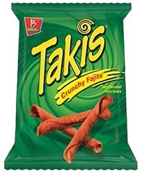 Barcel Takis Crunchy Fajita 4 Oz Pack of 8