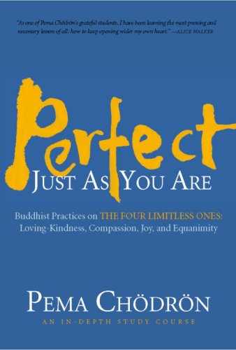Perfect Just as You Are: Buddhist Practices on the Four Limitless Ones--Loving-Kindness, Compassion, Joy, and Equanimity by Pema Chodron
