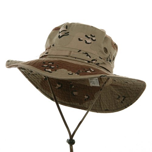 Washed Hunting Fishing Outdoor Hat-Camo W11S41D