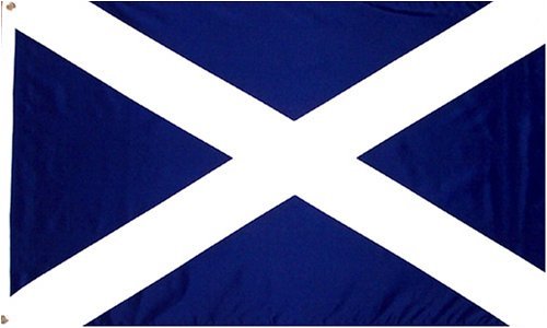 

Scotland St Andrews CROSS Flag: 3x5ft Poly