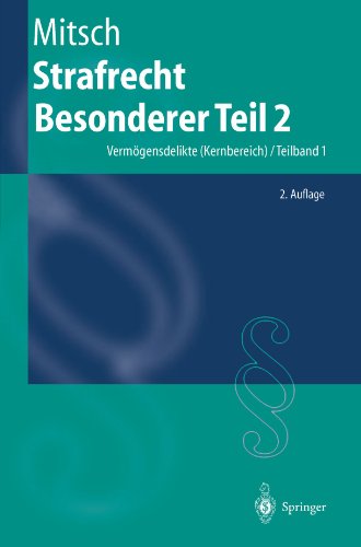 Download Strafrecht Besonderer Teil 2: Vermögensdelikte (Kernbereich ...
