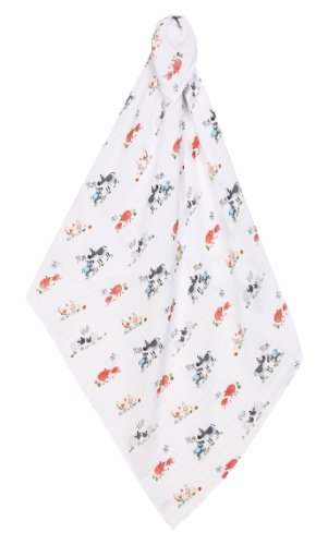 Angel Dear Swaddle Blanket, Farm Yard