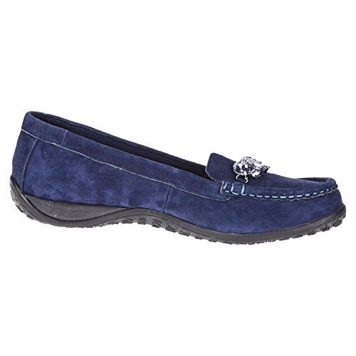 Vionic Womens Charm Pacific Orthaheel Moc Toe Slip On Loafer Shoes