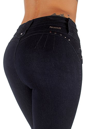 Style K540- Colombian Design, High Waist, Butt Lift, Levanta Cola, Skinny Jeans