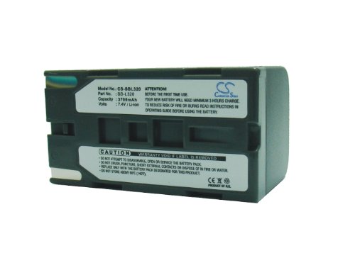 

Power2tek BATTERY 7.4V For Samsung VP-M50, SCL901, VP-L520, VP-L550, VP-M54, VP-L530 +FREE Power Bank (2600mAh)