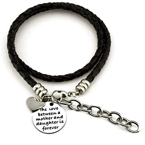 Algopix Similar Product 9 - Insprational Leather Charm Bracelet for