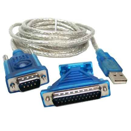 Algopix Similar Product 12 - SF Cable USB to DB9 and DB25 Serial