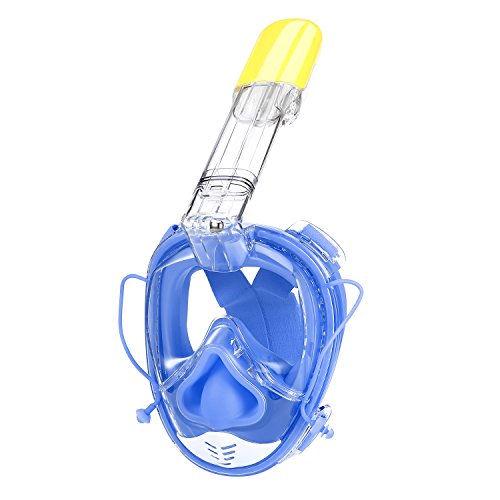 Algopix Similar Product 9 - RKD Snorkel Mask Full Face Snorkel Set