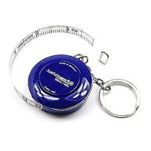 

Fun Portable Hoechstmass Roller Tape Measures Navy With Key Ring! 150cm 60in
