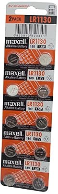 Maxell LR1130/189/V10GA/LR54/189/RW89 PILE BOUTON