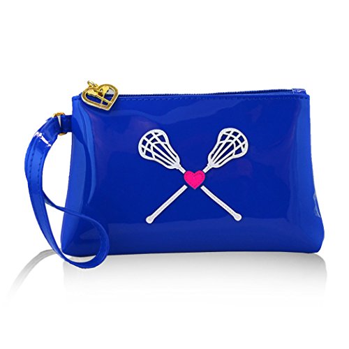 Lacrosse My Heart Lacrosse Wristlet Bag - Rylee