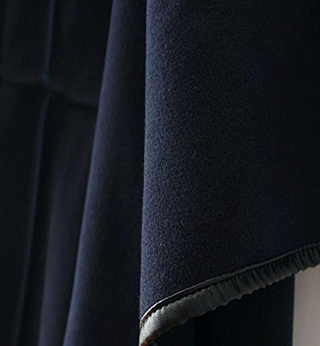 

Krralinlin Warm Jacket Coat Long Womens Windbreaker Trench Outwear