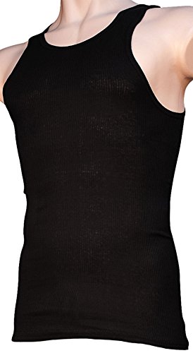 D&K Monarchy Men's Crew Neck A Shirt Undershirt Muscle Shirt Pack of 3