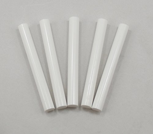 White Colored Glue Sticks 7/16