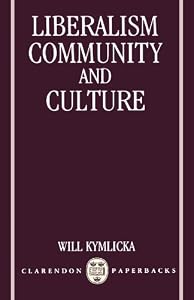 Liberalism, community and culture