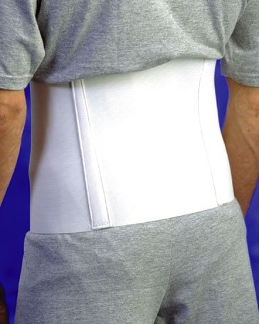 

Abdominal Support - Large 8" Elastic wrap with hook & loop closure.