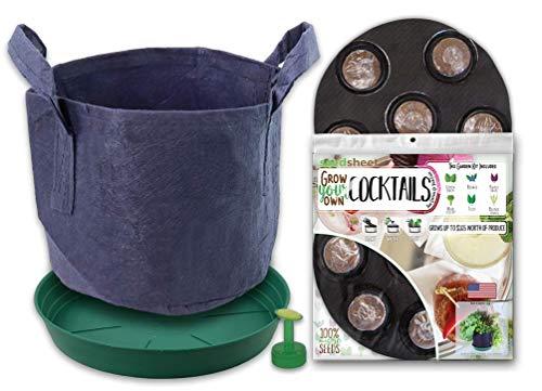 Algopix Similar Product 2 - Seedsheet Grow Your Own Cocktails