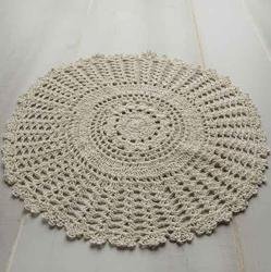 Algopix Similar Product 4 - Package of 12 Hand Crocheted Round Ecru