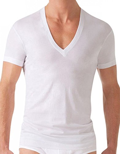 2xist Slim Fit Pima Deep V-Neck T-Shirt
