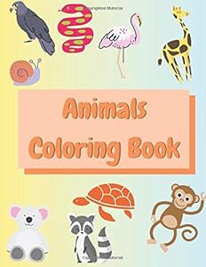 Animals Coloring Book: Activity Book Perfect Gift for Kids