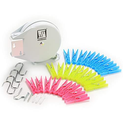 Algopix Similar Product 14 - Wellmax Retractable Clothesline with