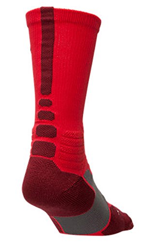 Nike Hyper Elite Socks University Red Team Red Large