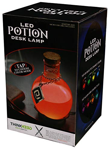 Algopix Similar Product 8 - ThinkGeek LED Potion Desk Lamp  Color