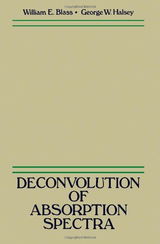 Deconvolution of Absorption Spectra: Deconvolution of Infrared and Other Types of Spectra by W. E. Blass