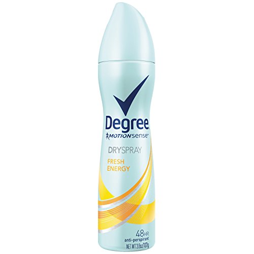 Degree Women Antiperspirant Deodorant Dry Spray, Fresh Energy 3.8 oz