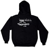 Mustang BOSS 302 Sweatshirt, Men’s Faded Ford Mustang, Cobra, Boss, Hot Rod Hoodie, Large, Navy