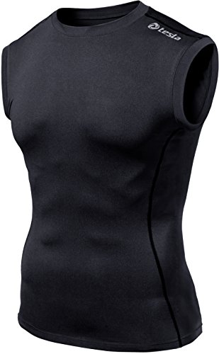 Tesla Men's Cool Dry Compression Baselayer Sleeveless N15 & V15 & R15